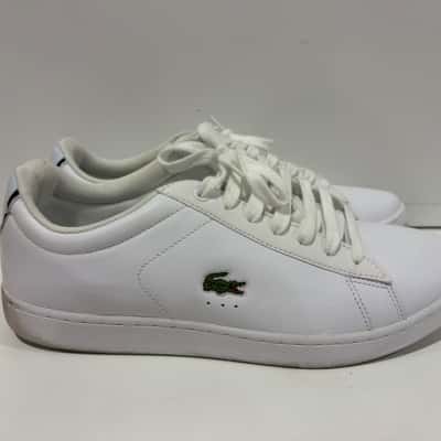 Lacoste Mens  Size 9 Sneakers White 
