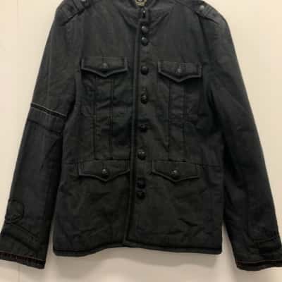 River Island Mens  Size L Grey coat