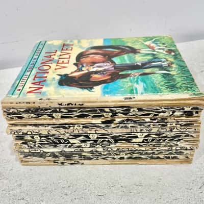 13 Vintage Golden Books-blast from the past