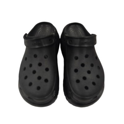 Crocs Mega Crush Platform Clogs Black Unisex M6 W8