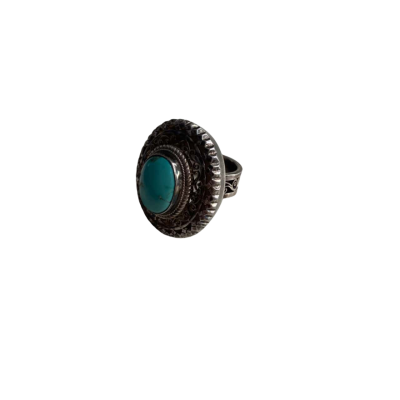  Vintage Style sliver  Turquoise Ring