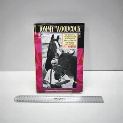 Vintage Tommy Woodcock Hardcover Book Dust Jacket Jan Wositzky Phar Lap Horse Racing