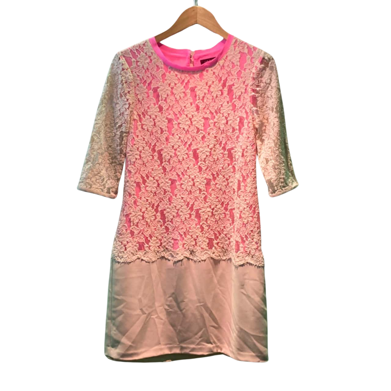 Ted Baker Womens Size 0 Midi Dress Pink