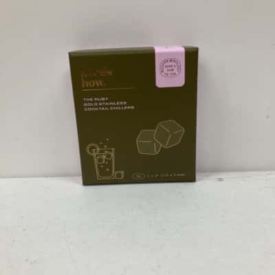 Here’s How Ruby Gold Stainless Cocktail Chillers 