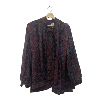 Mirrors Melbourne Womens  Size 22 Long Sleeve Shirt Multicoloured / Red 