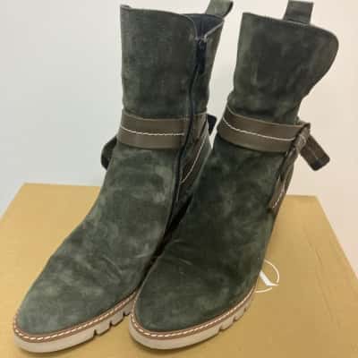Viguera Womens  Size 41 Boots Green 