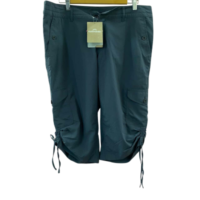 Kathmandu Women's Size 14 3/4 Pants Grey 