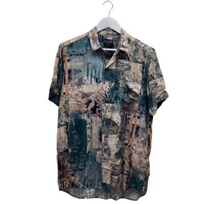 Silent Theory Mens Size S Multicoloured Button Up Shirt NEW!