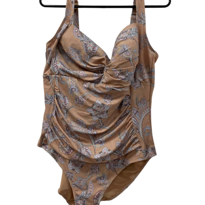 Artesands Womens  Size 20 Paisley Patterned swimsuit 