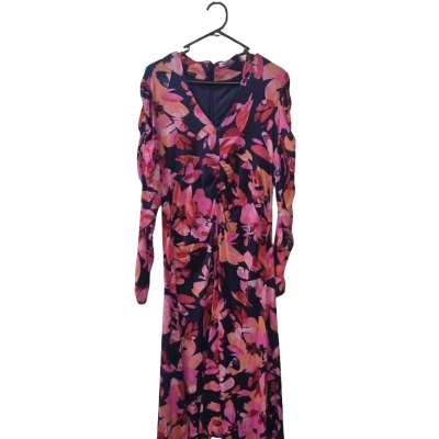 Marcs Women's Size XL Floral Long Sleeve Dress 