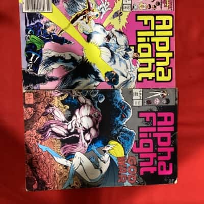 Alpha Flight Comics 25th anniversary of Marvel