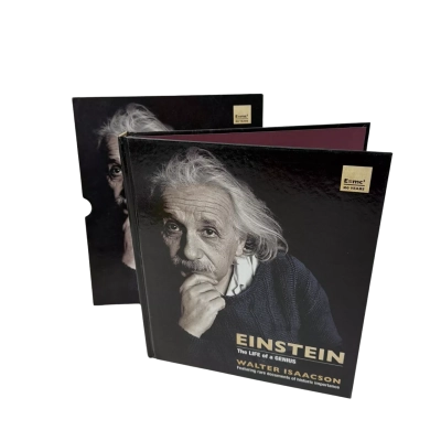 Einstein Theclife of a genius book in hard sleeve