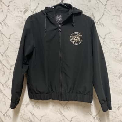 Santa Cruz Kids Size 8 Jacket Windbreaker 