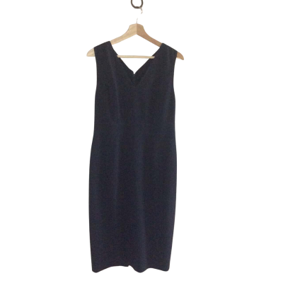 David Lawrence Womens  Size 12 Formal Dress Navy Blue 