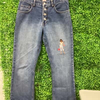  Fiorucci jeans   Size 11 Straight Leg Jeans Blue 