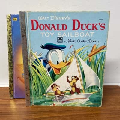 Collection of 10 vintage Little Golden Books