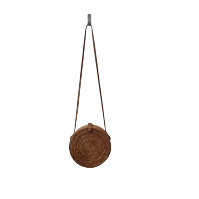 Rattan Women's Cross Body Bag Brown 