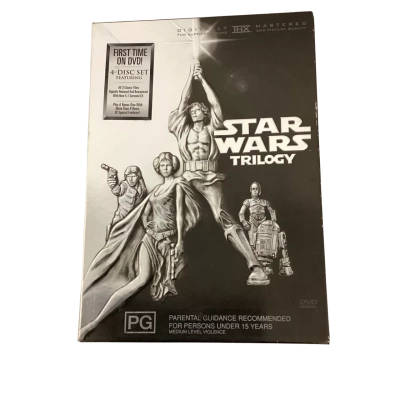 Star Wars Original Trilogy 4-Disc DVD Box Set