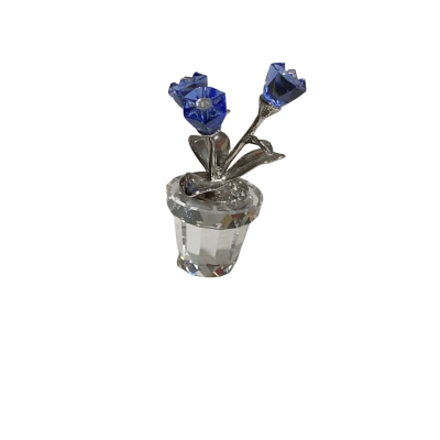 Swarovski Crystal Memories Forget-Me-Not Figurine 