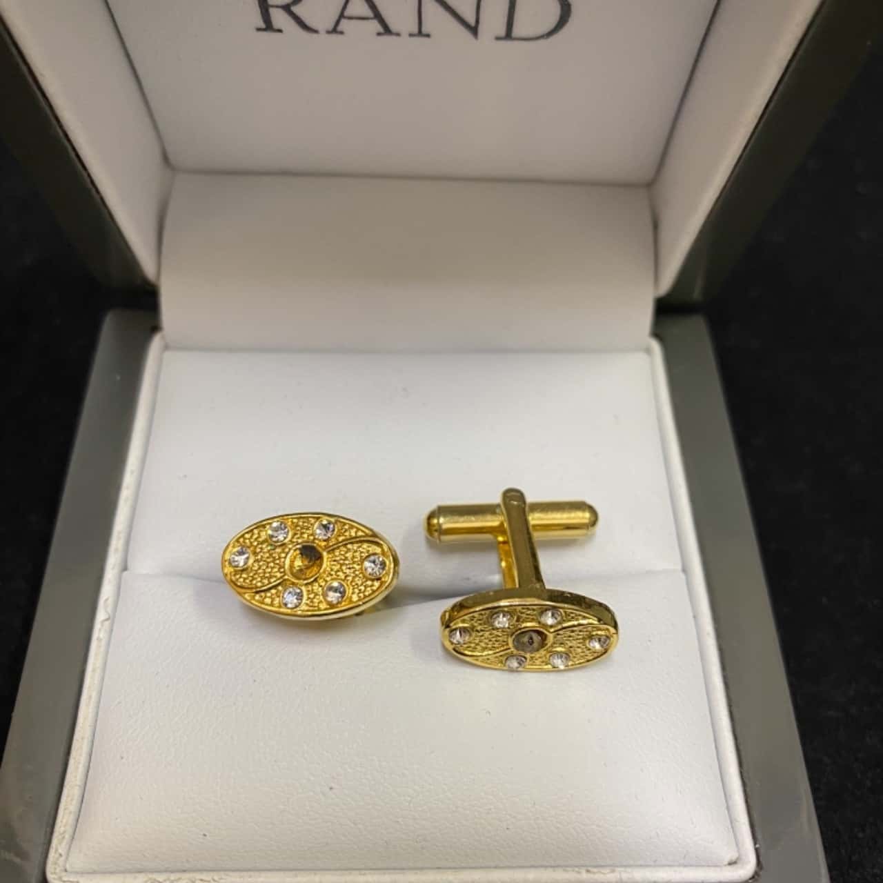 Mens Gold Cufflink(s)