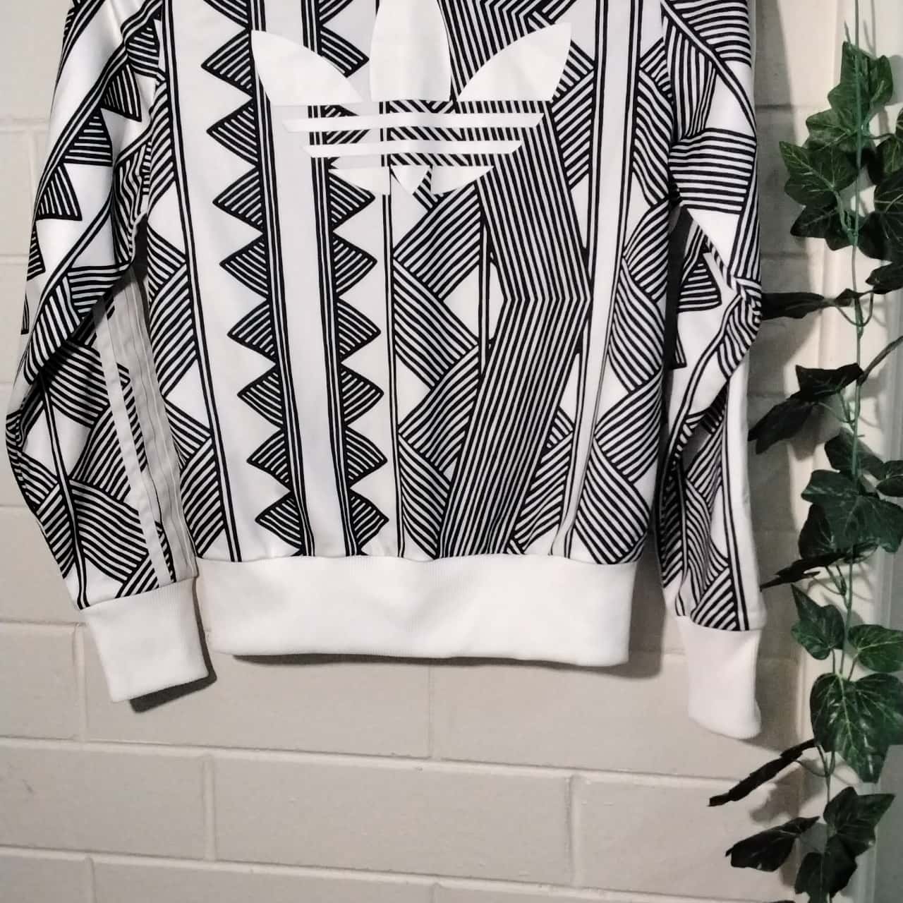 adidas black white jacket
