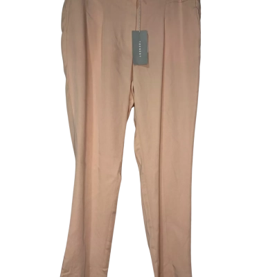 Brand New Trenery soft slouch soft pink pant Size 14 RRP $129.00