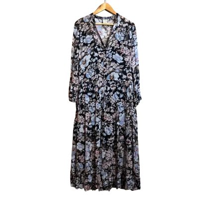  Womens Pferdgarten  Size 42 Long Sleeve Slip Dress 