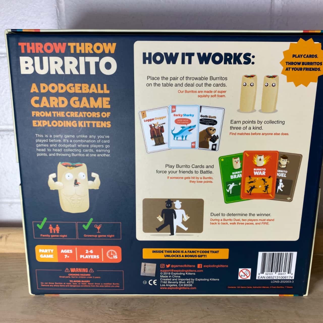 Throw Throw Burrito Card Game(s)