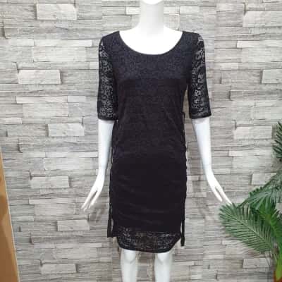BNWT Ripe Maternity Women's Cocktail Black Dress Size S