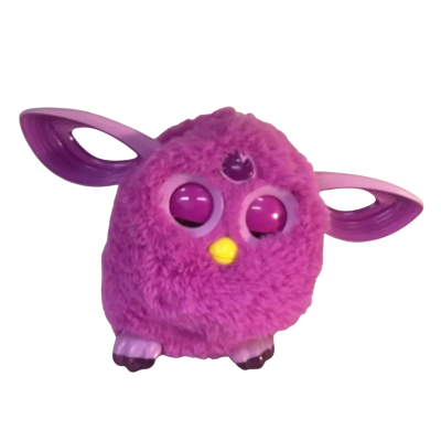 Pink Furby Works but keeps eyes closed