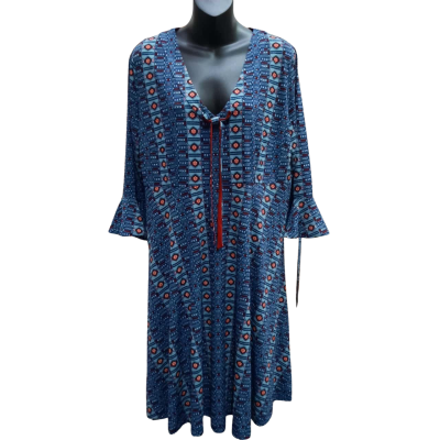 LEONA EDMISTON Size 4 Print Pattern Dress