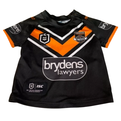 West Tigers 2019 Jersey Size 1 