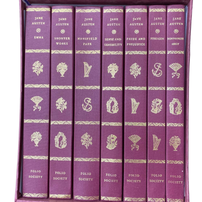 Folio Society boxed collection. Jane Austen. Complete set. 1997print. 