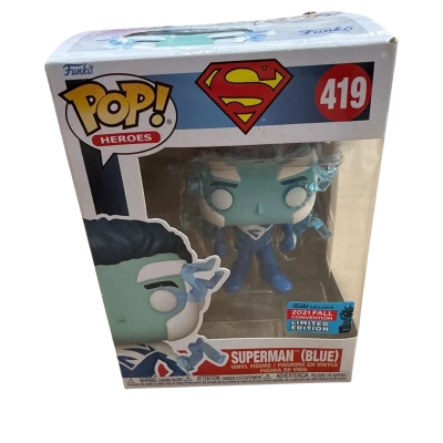 Funko POP DC SUPERMAN - SUPERMAN BLUE #419 2021