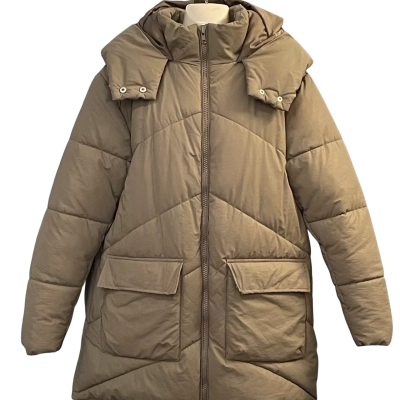 Seed Heritage Womens Size 14 Hooded /Winter Coat Brown