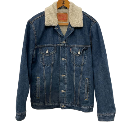 Levi Strauss & Co. Unisex  Size L Denim Jacket Blue 
