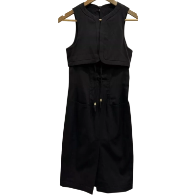 Brand-Altuzarra    Womens  Size 34 Cocktail Dress / Midi Dress / Party Dress / Sleeveless Dress  / Work Dress   Black  