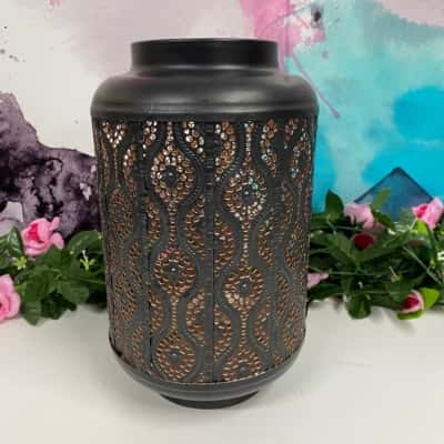 Large metal candle holder- please read description 