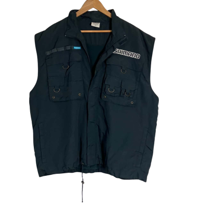  SHIMANO 3XL Mens   Navy Blue 