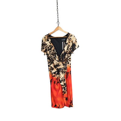 Frank Lyman Womens  Size 16 Animal print / Burnt Orange / Multicoloured 
