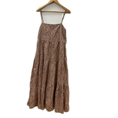 Nude Lucy Womens Dress Size M Brown / Floral / White 