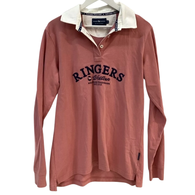Ringers Western Womens Size 14 Jumper Pink  