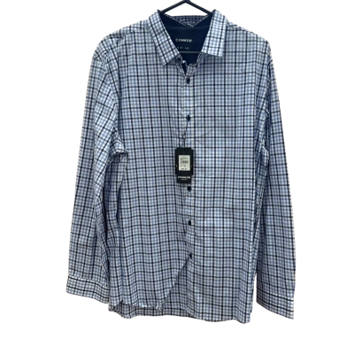 Connor Mens  Size XL Slim Blue Shirt 