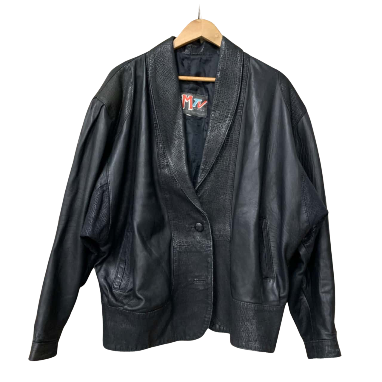 Vintage MTV Leather Jacket