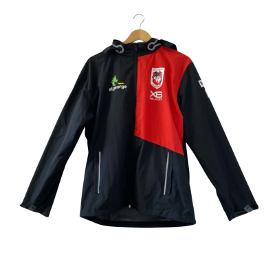 NRL St George Illawarra Dragons Hoodie Jacket  XBlades Full Zip Size Large