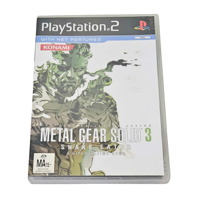 Playstation 2 Metal Gear Solid 3: Snake Eater.