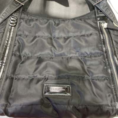 “Ideal of Sweden“ large shoulder bag for stylish Mens Black  