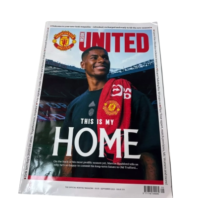Manchester united Inside United magazine 