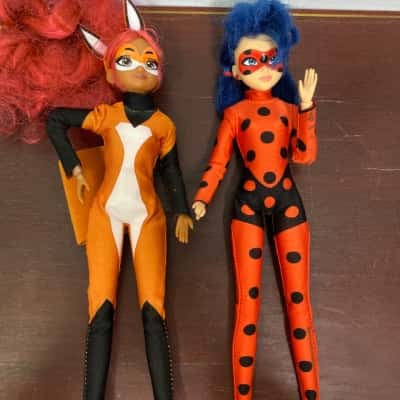 Lady Bug & Rena Rogue from Miraculous Tales of Ladybug & Cat Noir