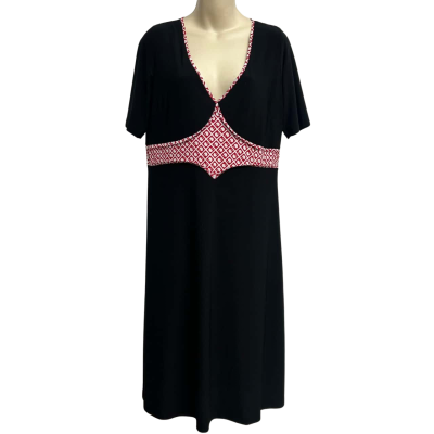 Leona Edmiston Size 4 Black Dress 